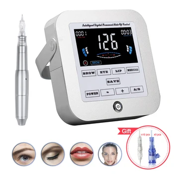 Biomaser New Permanent Makeup Machine Eyebrow Professional Tattoo Digital Machine Device Eyebrow Lip Pen Machine Sets CTD003
Biomaser New Permanent Makeup Machine Eyebrow Professional Tattoo Digital Machine Device Eyebrow Lip Pen Machine Sets CTD003