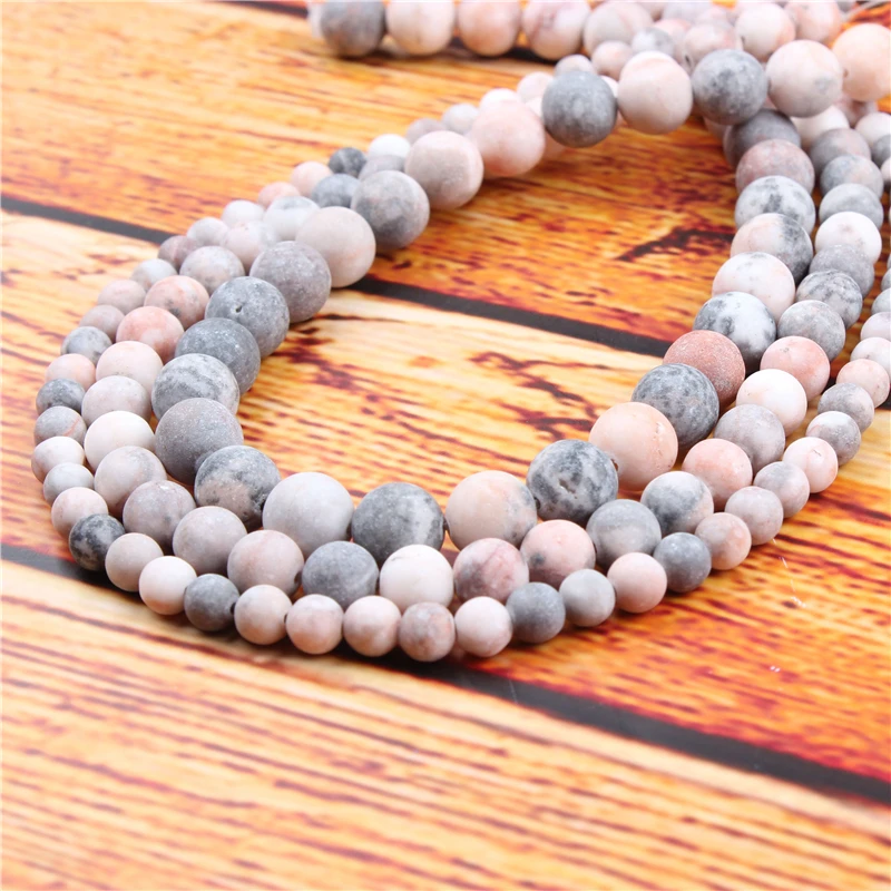 Frosted Zebra Natural Stone Bead Round Loose Spaced Beads 15 Inch Strand 4/6/8/10/12mm For Jewelry Making DIY Bracelet
Frosted Zebra Natural Stone Bead Round Loose Spaced Beads 15 Inch Strand 4/6/8/10/12mm For Jewelry Making DIY Bracelet