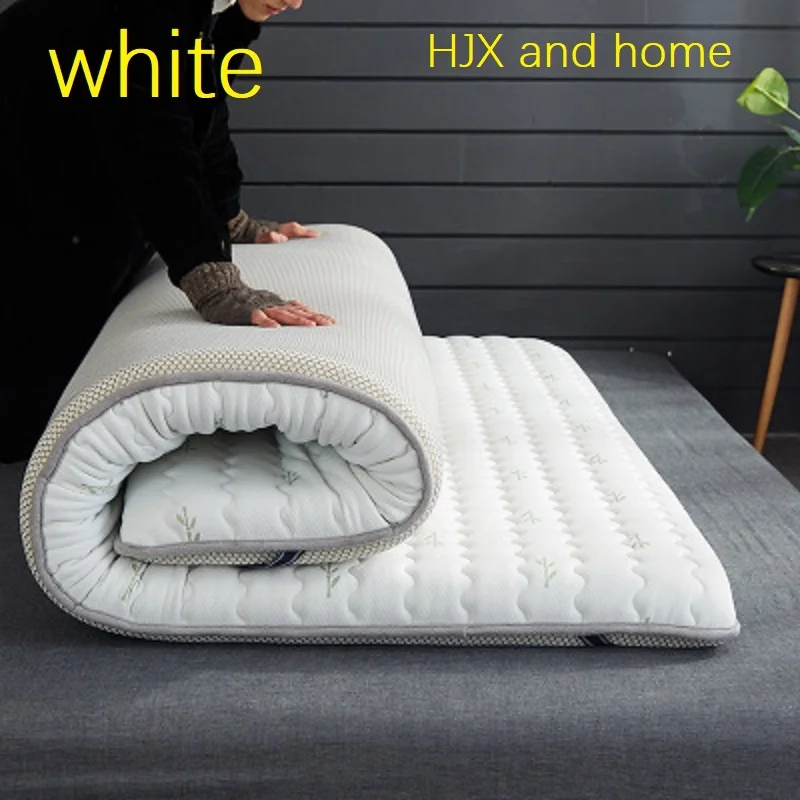 HJX Thicken 10 cm mattress Single double size 100% Natural memory foam latex filling stereoscopic Breathable Comfortable
HJX Thicken 10 cm mattress Single double size 100% Natural memory foam latex filling stereoscopic Breathable Comfortable