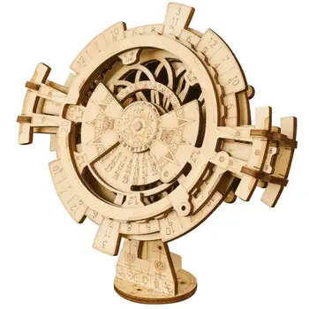 Robotime DIY Perpetual Calendar Wooden Model Building Kits Assembly Toy Movable Merchanical Gears Model Gift for Children LK201
Robotime DIY Perpetual Calendar Wooden Model Building Kits Assembly Toy Movable Merchanical Gears Model Gift for Children LK201