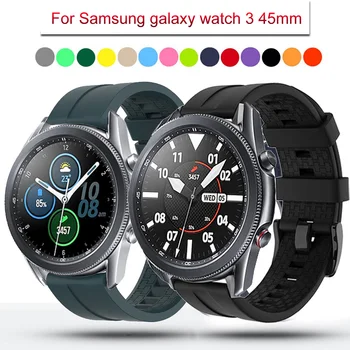 Smart Watch Strap For Samsung Galaxy Watch 3 45mm Soft Silicone WatchBand Replacement Strap For amazfit gtr 47 huawei GT2 2 46mm
Smart Watch Strap For Samsung Galaxy Watch 3 45mm Soft Silicone WatchBand Replacement Strap For amazfit gtr 47 huawei GT2 2 46mm