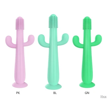 New Baby Teether Three-dimensional Cactus Infant Molars Stick Toy Toothbrush Silicone Soft Chew Biting
New Baby Teether Three-dimensional Cactus Infant Molars Stick Toy Toothbrush Silicone Soft Chew Biting