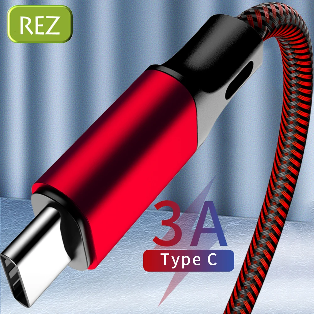 REZ USB Type C Cable to Type A For Samsung S10 S9 S8 Red Fast Charging USB Cable Type-C kabel Usb Data Wire USB-C провод кабель
REZ USB Type C Cable to Type A For Samsung S10 S9 S8 Red Fast Charging USB Cable Type-C kabel Usb Data Wire USB-C провод кабель