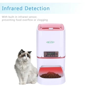 Hot Automatic Pet Dog Cat Feeder Food Dispenser with Voice Recording Remind Timer Programmable Portion Control Distribution Alar
Hot Automatic Pet Dog Cat Feeder Food Dispenser with Voice Recording Remind Timer Programmable Portion Control Distribution Alar