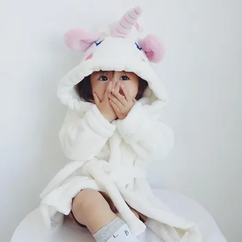 2020Autumn Kids Carton Flannel Bathrobe Children's Clothes Homewear Cute Baby Unicorn Children Robe Baby Robes Pajama Set
2020Autumn Kids Carton Flannel Bathrobe Children's Clothes Homewear Cute Baby Unicorn Children Robe Baby Robes Pajama Set