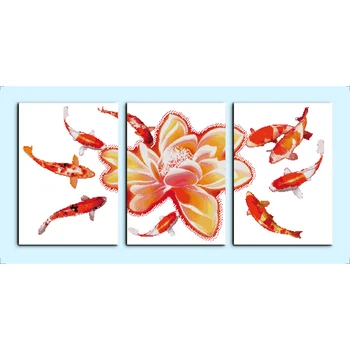Everlasting Love Better And better(2)(Nine fishes)(triptych) Ecological Cotton Cross Stitch 11CT And 14CT Printed Christmas
Everlasting Love Better And better(2)(Nine fishes)(triptych) Ecological Cotton Cross Stitch 11CT And 14CT Printed Christmas