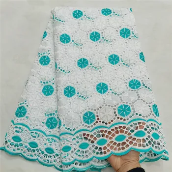 Wedding/Party Cotton Apparel Cloth African Embroidery Cotton Lace Fabric For Making Dress NCH71(5yards/lot) Many Color
Wedding/Party Cotton Apparel Cloth African Embroidery Cotton Lace Fabric For Making Dress NCH71(5yards/lot) Many Color