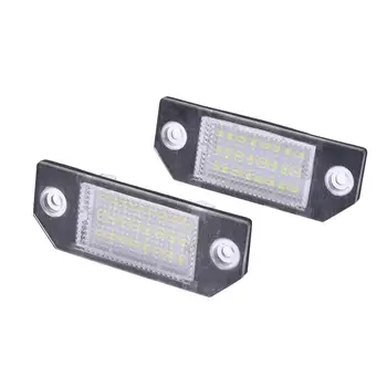 2PCS DC12V Car LED License Number Plate Light Lamp 6W 24 LED White Light Fit For Ford For Focus 2 C-Max
2PCS DC12V Car LED License Number Plate Light Lamp 6W 24 LED White Light Fit For Ford For Focus 2 C-Max