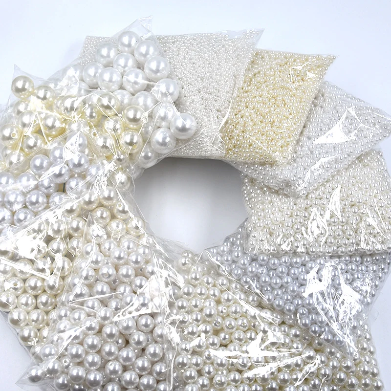 3-20mm White/Ivory/Random Mixed Color Beads With Hole Round Pearl Craft ABS Imitation Pearl Resin Scrapbook Beads DIY Decoration
3-20mm White/Ivory/Random Mixed Color Beads With Hole Round Pearl Craft ABS Imitation Pearl Resin Scrapbook Beads DIY Decoration