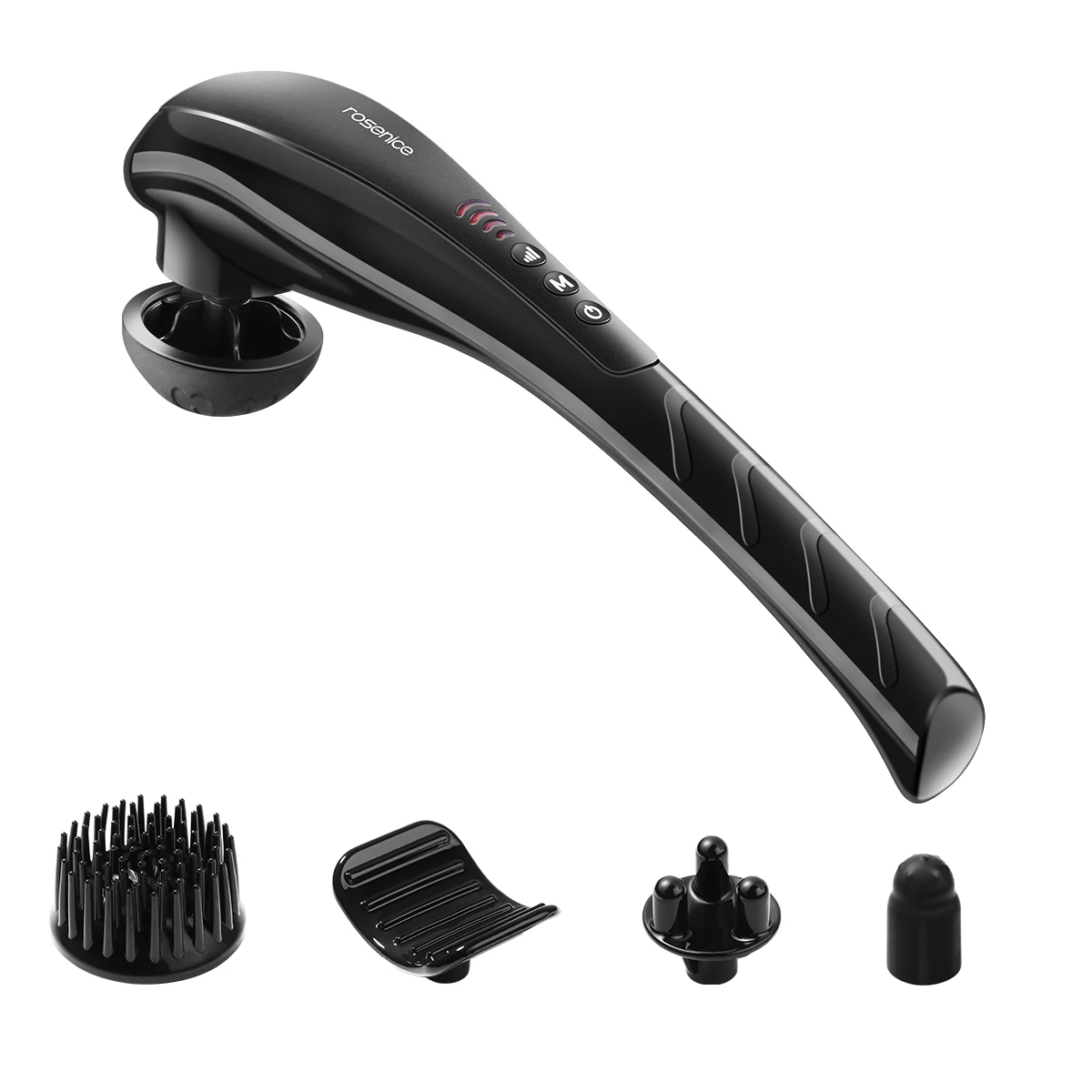 ROSENICE Handheld Massager Full Body Massager Rechargeable Massage Tool Cordless Electric Massaging Accessory for Shoulders
ROSENICE Handheld Massager Full Body Massager Rechargeable Massage Tool Cordless Electric Massaging Accessory for Shoulders
