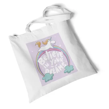 Lychee Girls Cartoon Unicorn Print Women Canvas Bag Simple Shoulder Bag Classic Tote Large Capacity Shopping Handbag
Lychee Girls Cartoon Unicorn Print Women Canvas Bag Simple Shoulder Bag Classic Tote Large Capacity Shopping Handbag