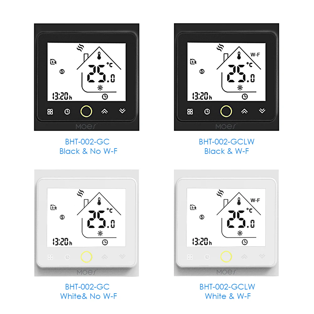 Hot WiFi Smart Thermostat Temperature Controller for Water/Electric floor Heating Water/Gas Boiler Works with Alexa Google Home
Hot WiFi Smart Thermostat Temperature Controller for Water/Electric floor Heating Water/Gas Boiler Works with Alexa Google Home