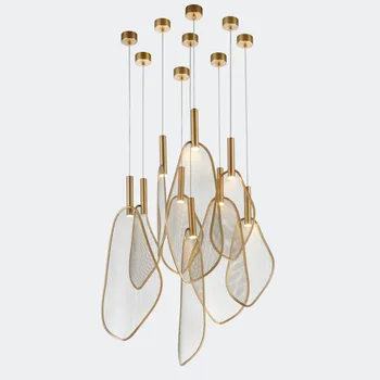 Post Modern Luxury Gold color Pendent Lamps Iron Net LED Pendent Lights Living Room Dining Room Kitchen Bedroom Hanging Lighting
Post Modern Luxury Gold color Pendent Lamps Iron Net LED Pendent Lights Living Room Dining Room Kitchen Bedroom Hanging Lighting