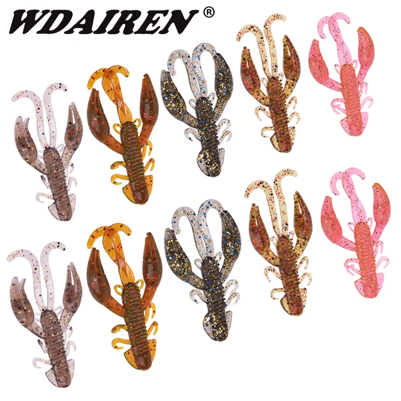 10PCS Crawfish Larva Soft Bait 5cm 2g Jigs Wobblers Fishy Smell Worm Silicone Fishing Lure Sea Bass for Carp Artificial Swimbait
10PCS Crawfish Larva Soft Bait 5cm 2g Jigs Wobblers Fishy Smell Worm Silicone Fishing Lure Sea Bass for Carp Artificial Swimbait