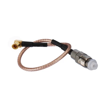 Superbat RF Coaxial FME female Jack to SSMB male plug right angle pigtail cable RG316 15cm
Superbat RF Coaxial FME female Jack to SSMB male plug right angle pigtail cable RG316 15cm