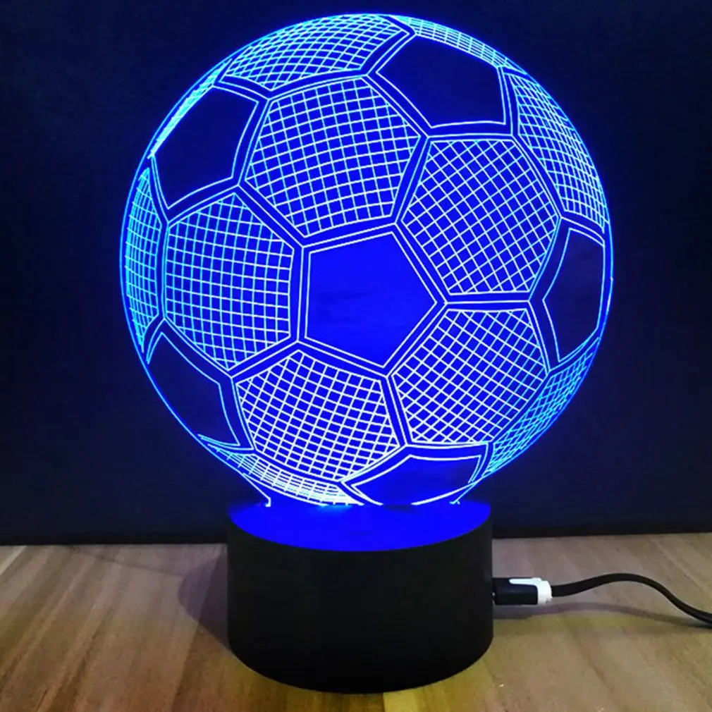 Souvenir Gift Colorful Touch Switch Table Desk Light 3D Acrylic LED Night Light Lamp Acrylic Atmosphere Light for Football Fan
Souvenir Gift Colorful Touch Switch Table Desk Light 3D Acrylic LED Night Light Lamp Acrylic Atmosphere Light for Football Fan