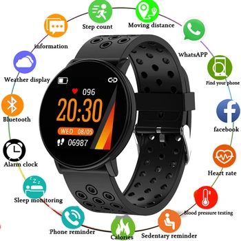 1.3" Color Screen Smart Band Fitness Activity Tracker Heart Rate Monitor Blood Pressure Spo2 Call Message Reminder Wristband
1.3" Color Screen Smart Band Fitness Activity Tracker Heart Rate Monitor Blood Pressure Spo2 Call Message Reminder Wristband