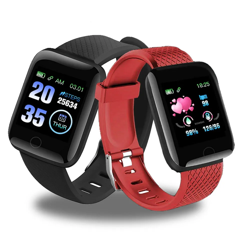 2019 116 Men's Smart Watch Blood Pressure Measurement Waterproof Fitness Tracker Watch Heart Rate Monitor Pedometer Smart Band
2019 116 Men's Smart Watch Blood Pressure Measurement Waterproof Fitness Tracker Watch Heart Rate Monitor Pedometer Smart Band