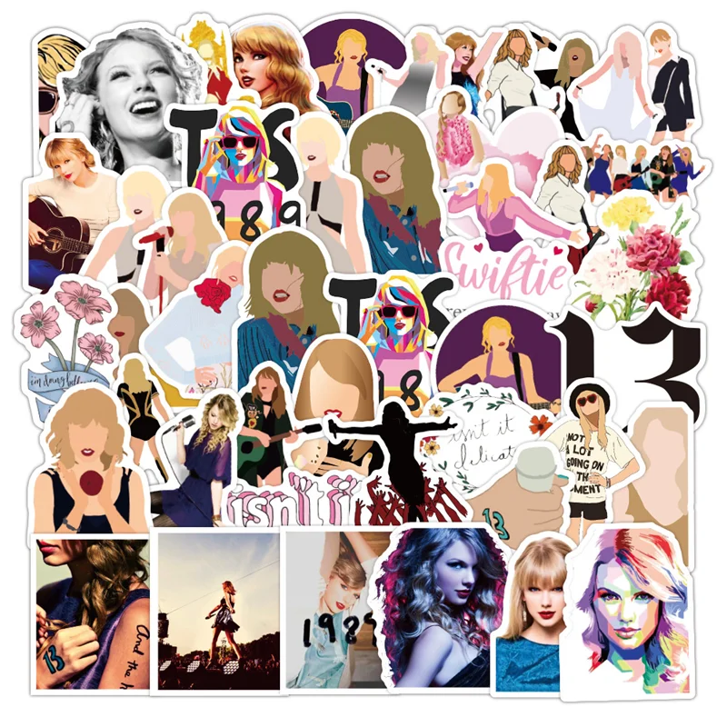 10/30/50 PCS Taylor Singer Game Graffiti Sticker Suitcase Car Motorcycle Mobile Phone Personality Decoration | Игрушки и хобби