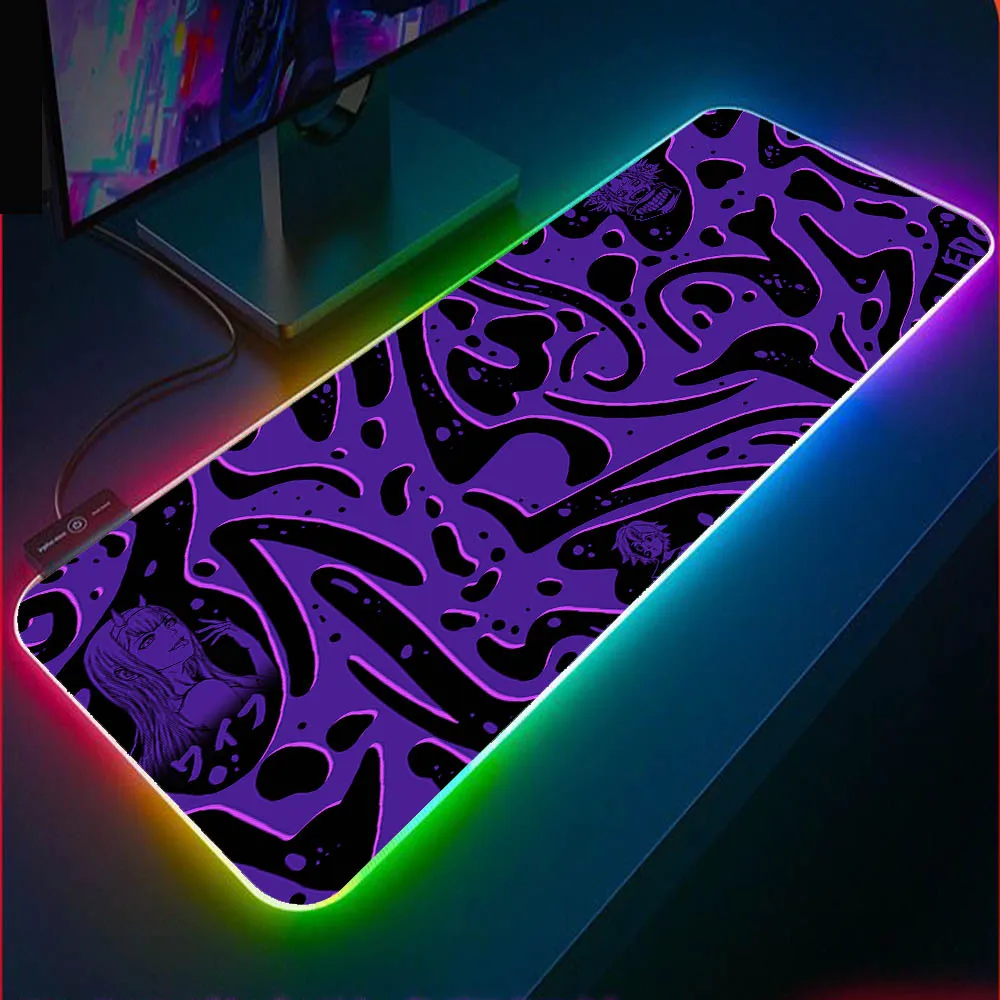 XGZ Darling In The Franxx Mouse Pad Laptop RGB Anime Keyboard Carpet Pad LED Purple with USB Backlight XXL Mouse Pad Gaming Desk
XGZ Darling In The Franxx Mouse Pad Laptop RGB Anime Keyboard Carpet Pad LED Purple with USB Backlight XXL Mouse Pad Gaming Desk
