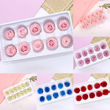 Preserved Flower Immortal Rose 3-6cm Diameter Mothers Day Valentine's Day Gift Eternal Life Flower Material Box Birthday Gift
Preserved Flower Immortal Rose 3-6cm Diameter Mothers Day Valentine's Day Gift Eternal Life Flower Material Box Birthday Gift