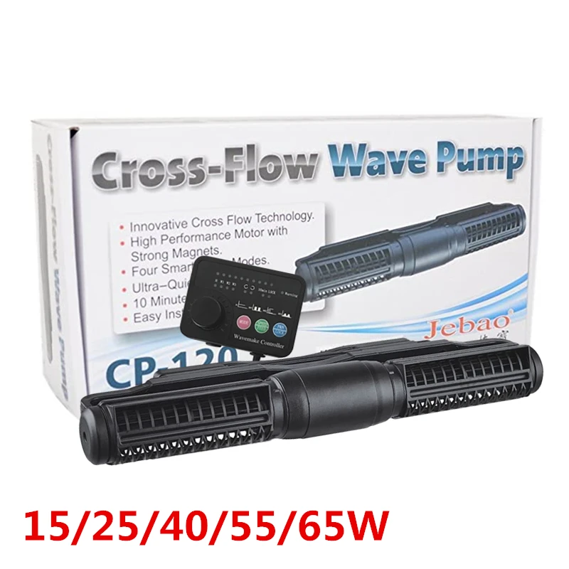 

Aquarium Wave Maker Circulation Pump Fish Tank CP Series Cross Flow Pump Wavemaker with Controller 110-240V