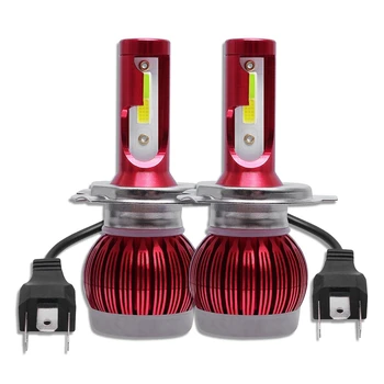 H4 LED Auto Headlight Bulb Kits Mini Size LED Light CAR LED Headlight Hi-Lo Beam 6000K/8000K 72W 8000LM Automobiles head light l
H4 LED Auto Headlight Bulb Kits Mini Size LED Light CAR LED Headlight Hi-Lo Beam 6000K/8000K 72W 8000LM Automobiles head light l