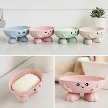 Candy Colors Cartoon Shape Soap Box with Cover Draining Practical Easy Clean Soap Holder Soap Dish Box Bathroom Gadgets
Candy Colors Cartoon Shape Soap Box with Cover Draining Practical Easy Clean Soap Holder Soap Dish Box Bathroom Gadgets
