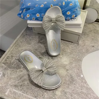 Fashion Women Slippers Crystal Flat Heel Summer Shoes Female Indoor Outside Bling Beach Slides Open Toe Rhinestone Ladies Shoe
Fashion Women Slippers Crystal Flat Heel Summer Shoes Female Indoor Outside Bling Beach Slides Open Toe Rhinestone Ladies Shoe
