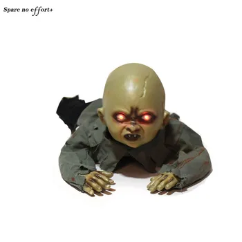 Crawling Baby Ghost Doll Halloween Decoration Horror Decor Creepy Reaper Scary Props Electric Devil Toy Festival Creepy Gifts
Crawling Baby Ghost Doll Halloween Decoration Horror Decor Creepy Reaper Scary Props Electric Devil Toy Festival Creepy Gifts