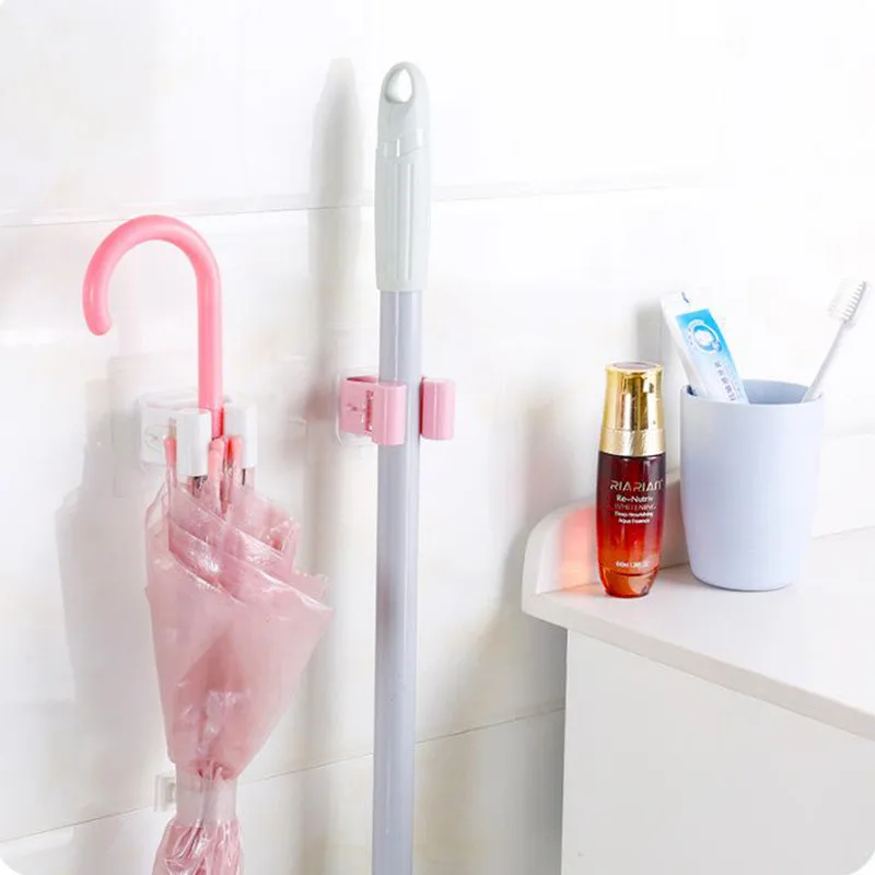 Plastic Wall Mounted Storage Racks Mop Organizer Holder Brush Hanger Convenient Kitchen Tool Bathroom Storage Hooks
Plastic Wall Mounted Storage Racks Mop Organizer Holder Brush Hanger Convenient Kitchen Tool Bathroom Storage Hooks