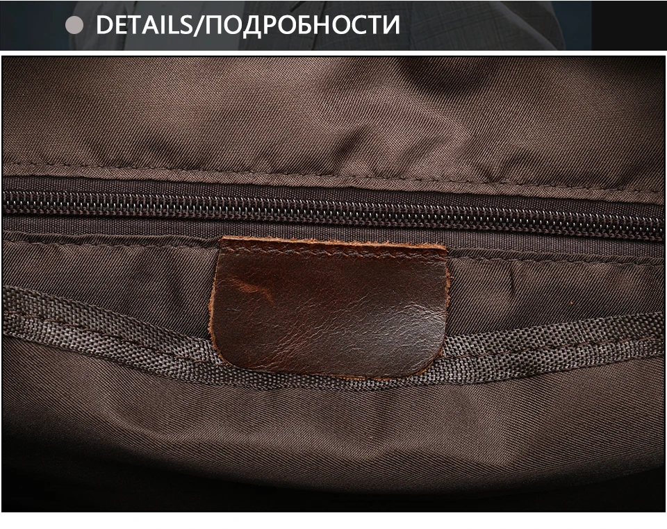 Fashion Bag Men's Briefcase/Genuine Leather Laptop Bag Leather Office