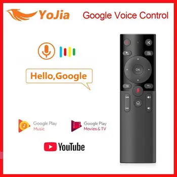 Mini 2.4G Wireless Air Mouse google Voice Remote Control IR Learning Microphone Gyroscope for Android TV Box H96 X96 MAX HK1
Mini 2.4G Wireless Air Mouse google Voice Remote Control IR Learning Microphone Gyroscope for Android TV Box H96 X96 MAX HK1