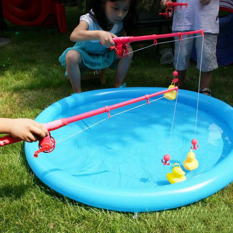 Children's Inflatable Toy Duck Fishing Game Set Children's Fishing Toy Hand-eye Coordination Interactive Toys for kids
Children's Inflatable Toy Duck Fishing Game Set Children's Fishing Toy Hand-eye Coordination Interactive Toys for kids