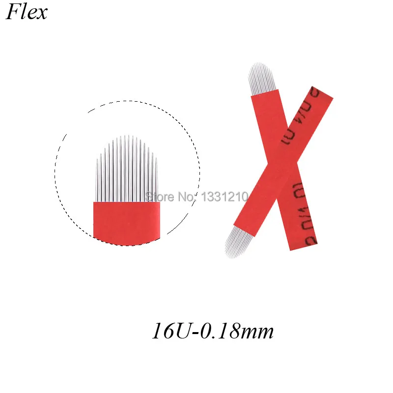 Kit 100 Laminas Agulha Tebori Microblade U-shape 16 Pins 0.18mm Microblading Needles Eyebrow Tattoo Needles For Tobori Pen
Kit 100 Laminas Agulha Tebori Microblade U-shape 16 Pins 0.18mm Microblading Needles Eyebrow Tattoo Needles For Tobori Pen