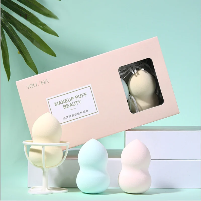 3 Pieces Of Beauty Egg Makeup Foundation Sponge Makeup Puff Mixed Foundation Smooth Docile Sponge Gourd-Shaped Beauty Tool
3 Pieces Of Beauty Egg Makeup Foundation Sponge Makeup Puff Mixed Foundation Smooth Docile Sponge Gourd-Shaped Beauty Tool