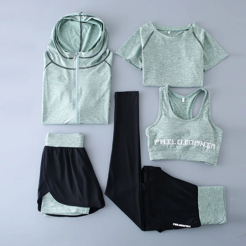 Yoga Clothes Autumn Fitness Suit Tops Shorts Running Large Size Quick-Drying Loose-Fit Gym Spring And Summer Sports WOMEN'S Suit
Yoga Clothes Autumn Fitness Suit Tops Shorts Running Large Size Quick-Drying Loose-Fit Gym Spring And Summer Sports WOMEN'S Suit