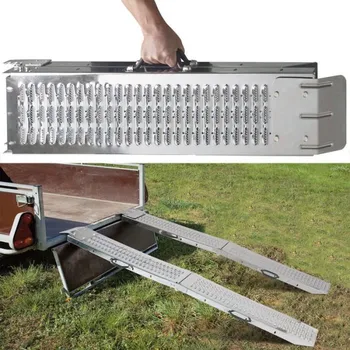 Steel Loading Ramp Perforated Skid Loading And Unloading Ramp 400kg Car Short Bed Motorcycle Truck Ramps Car Accessories HWC
Steel Loading Ramp Perforated Skid Loading And Unloading Ramp 400kg Car Short Bed Motorcycle Truck Ramps Car Accessories HWC