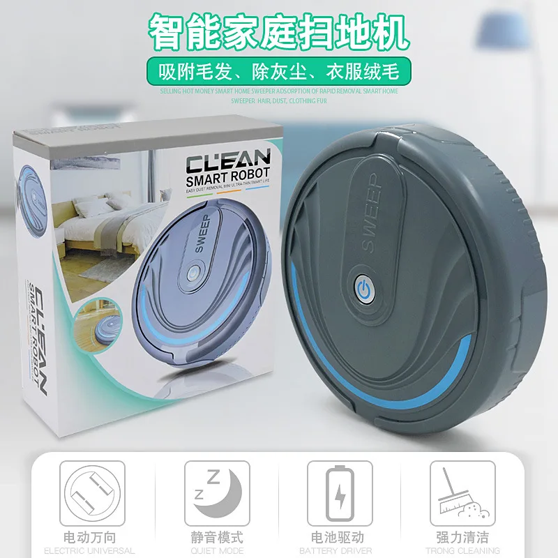 Hot Selling Lazy Smart Fully Automatic Sweeping Robot Sensing Turn Household Sweeper Vacuum Cleaner One-piece
Hot Selling Lazy Smart Fully Automatic Sweeping Robot Sensing Turn Household Sweeper Vacuum Cleaner One-piece