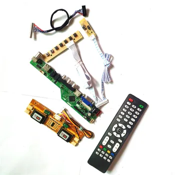 For MT220WW01 V.5 V.B T.V53 controller board Remote+Inverter+keyboard 4CCFL 30Pin LVDS VGA HDMI AV USB LCD display panel DIY kit
For MT220WW01 V.5 V.B T.V53 controller board Remote+Inverter+keyboard 4CCFL 30Pin LVDS VGA HDMI AV USB LCD display panel DIY kit