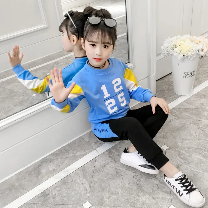 Girl'S Suit 2019 Spring New Style Little Girl Lettered Printed Hoodie + Mixed Colors Leggings
Girl'S Suit 2019 Spring New Style Little Girl Lettered Printed Hoodie + Mixed Colors Leggings