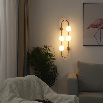 Nordic Light Luxury Wall Sconce Simple Modern Living Room Art Corridor Stair Led Light Bedroom Bedside Minimalist Wall Lamp
Nordic Light Luxury Wall Sconce Simple Modern Living Room Art Corridor Stair Led Light Bedroom Bedside Minimalist Wall Lamp