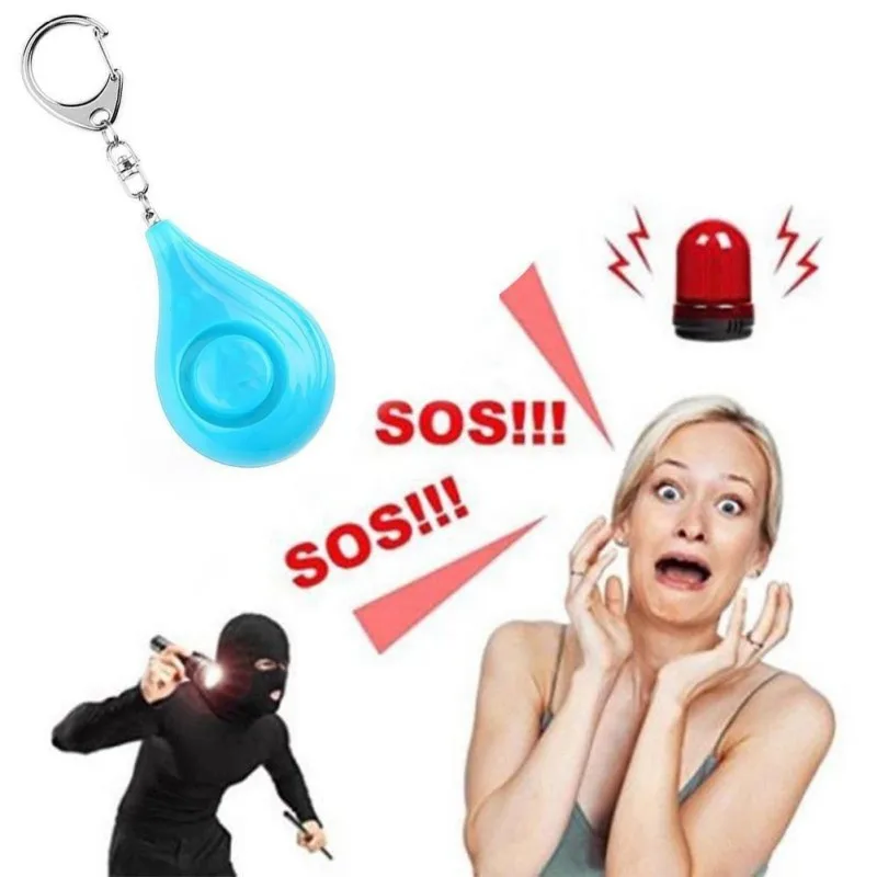 New Portable Personal Alarm Loud Siren Song Safe Sound Personal Security Alarm Keychain With LED Flashlight Women Child Elderly
New Portable Personal Alarm Loud Siren Song Safe Sound Personal Security Alarm Keychain With LED Flashlight Women Child Elderly