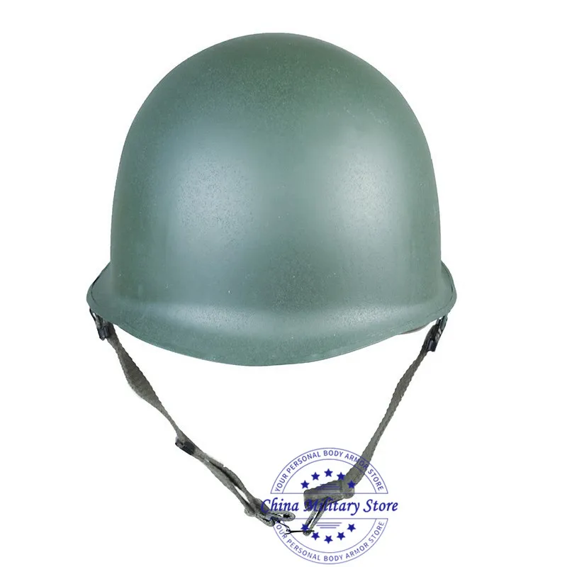 WWII-M1-Double-Layer-Military-Helmet-Tactical-Helmet-Steel-Helmet