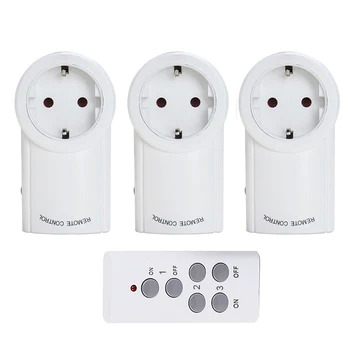 2019 New Smart Socket EU Plug Wireless Remote Control Intelligent Power Outlet Light Switch Smart Home Automation Contain 3 Plug
2019 New Smart Socket EU Plug Wireless Remote Control Intelligent Power Outlet Light Switch Smart Home Automation Contain 3 Plug