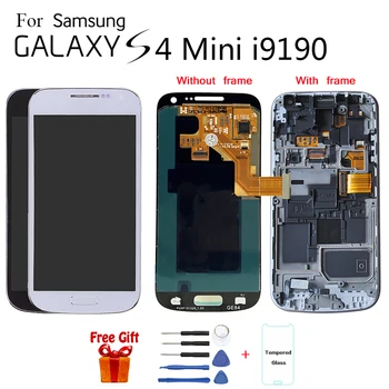 Super AMOLED For Samsung Galaxy S4 Mini i9190 i9192 i9195 LCD Display Touch Screen Digitizer Assembly With Frame
Super AMOLED For Samsung Galaxy S4 Mini i9190 i9192 i9195 LCD Display Touch Screen Digitizer Assembly With Frame