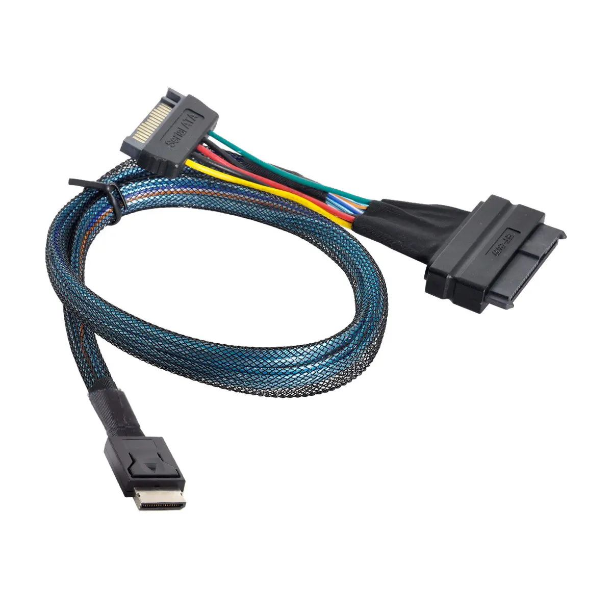 CY SFF-8611 Oculink для U.2 U.3 SFF-8639 NVME PCIe PCI-Express кабель SSD для материнской платы SSD
CY SFF-8611 Oculink для U.2 U.3 SFF-8639 NVME PCIe PCI-Express кабель SSD для материнской платы SSD