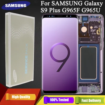 Original Super AMOLED 6.2" S9plus LCD display For Samsung Galaxy S9 plus G965f G965 Lcd Display With Touch Screen Digitize+pack
Original Super AMOLED 6.2" S9plus LCD display For Samsung Galaxy S9 plus G965f G965 Lcd Display With Touch Screen Digitize+pack