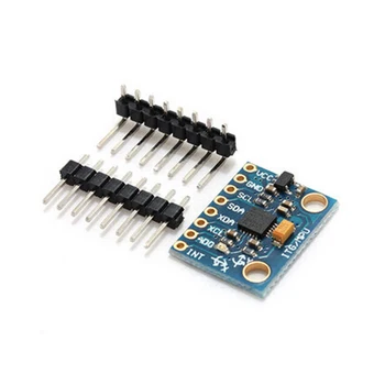 1PCS IIC I2C GY-521 MPU-6050 MPU6050 3 Axis Analog Gyroscope Sensors + 3 Axis Accelerometer Module For Arduino With Pins 3-5V DC
1PCS IIC I2C GY-521 MPU-6050 MPU6050 3 Axis Analog Gyroscope Sensors + 3 Axis Accelerometer Module For Arduino With Pins 3-5V DC