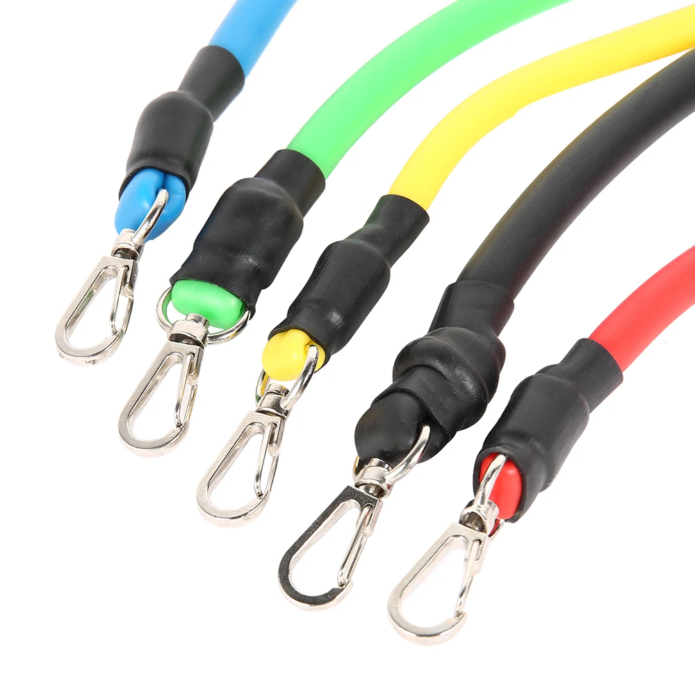 12pcs of 8 Shaped Fitness Pull Elastic Rubber Loops